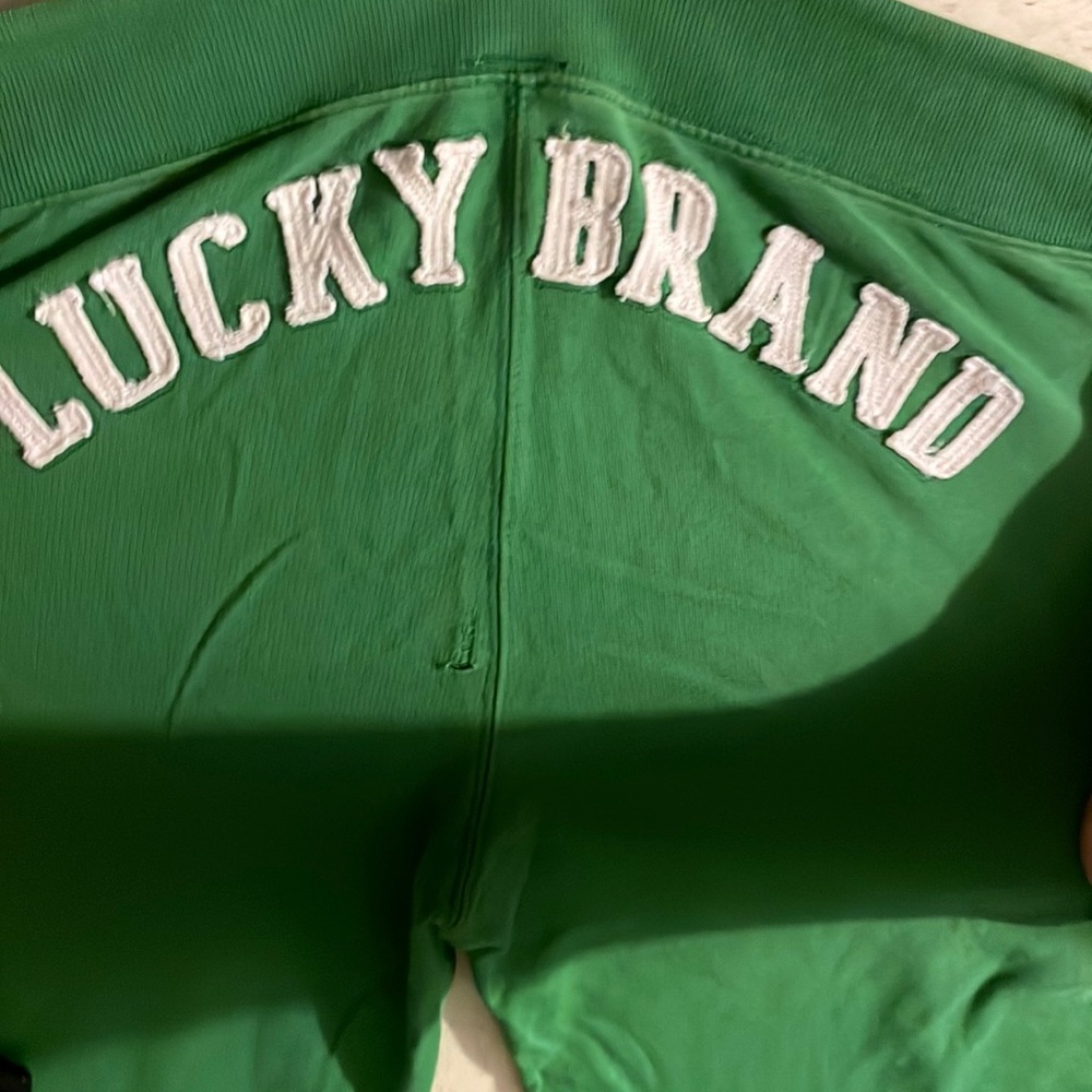 Green lucky Irish pants